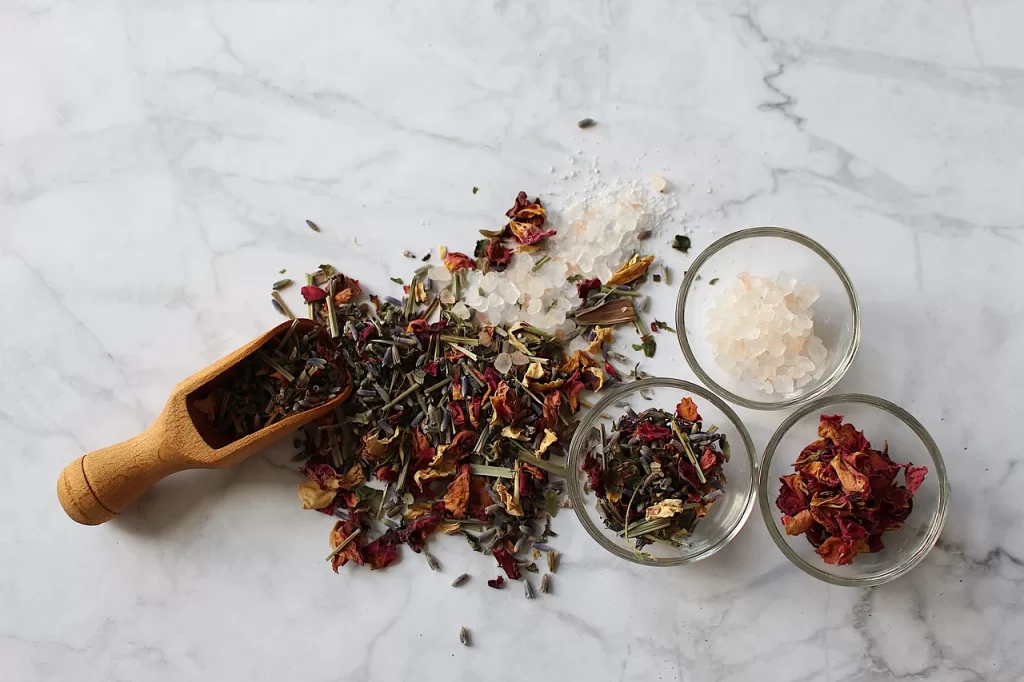 assortment of chinese herbal medicine ingredients